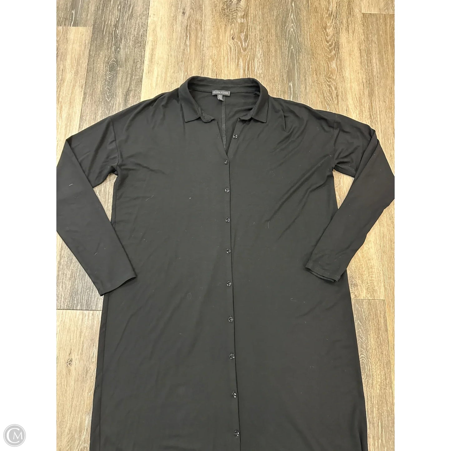 Dress Casual Maxi By Eileen Fisher In Black, Size: S
