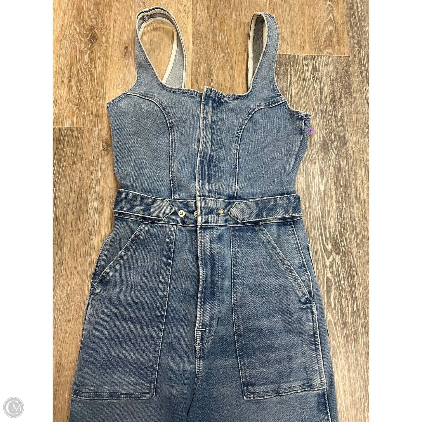 Jumpsuit By Good American In Blue Denim, Size: S