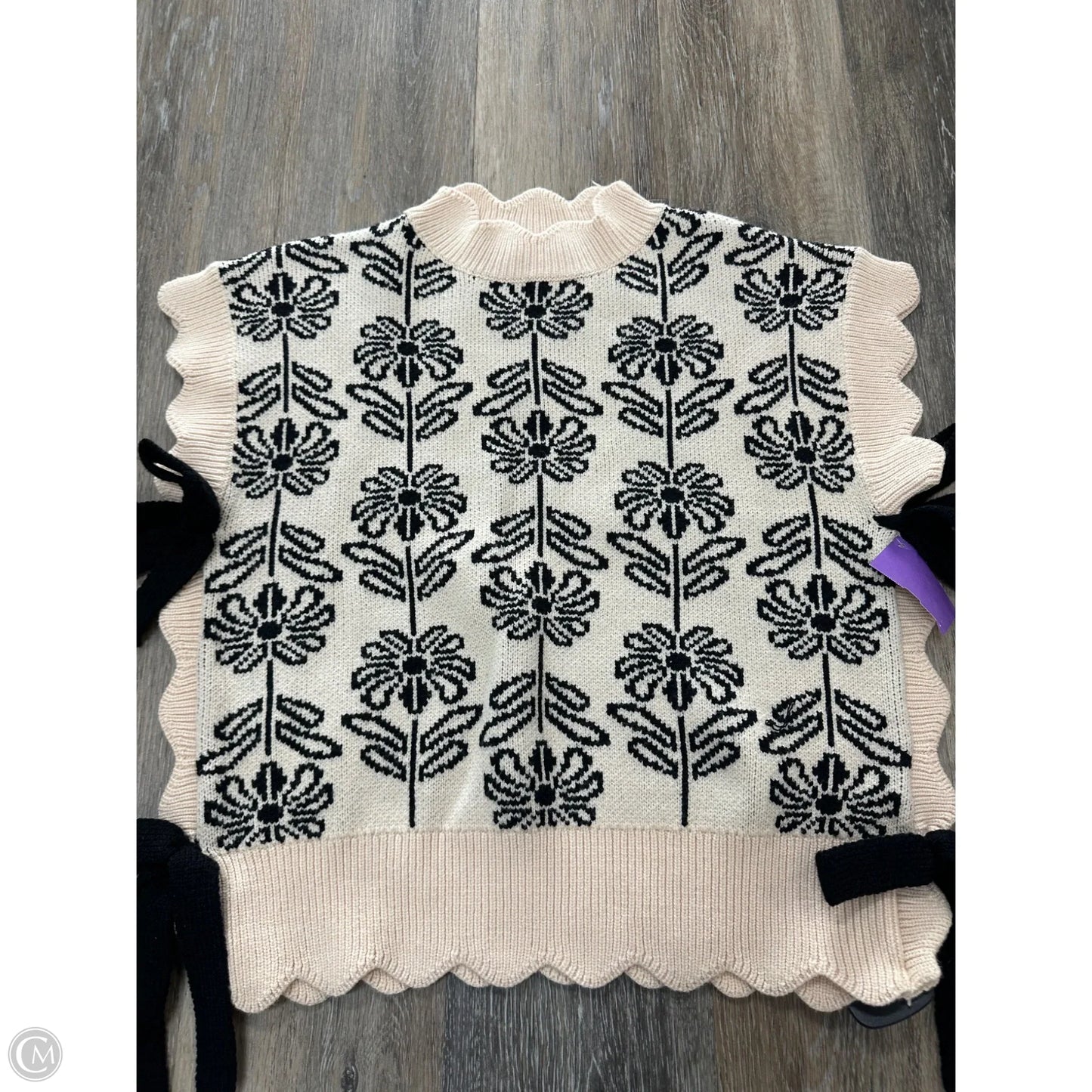 Sweater Vest By &merci In Beige, Size: L