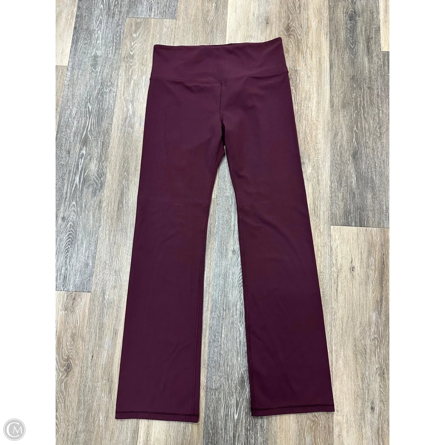 Athletic Pants By Athleta In Maroon, Size: L