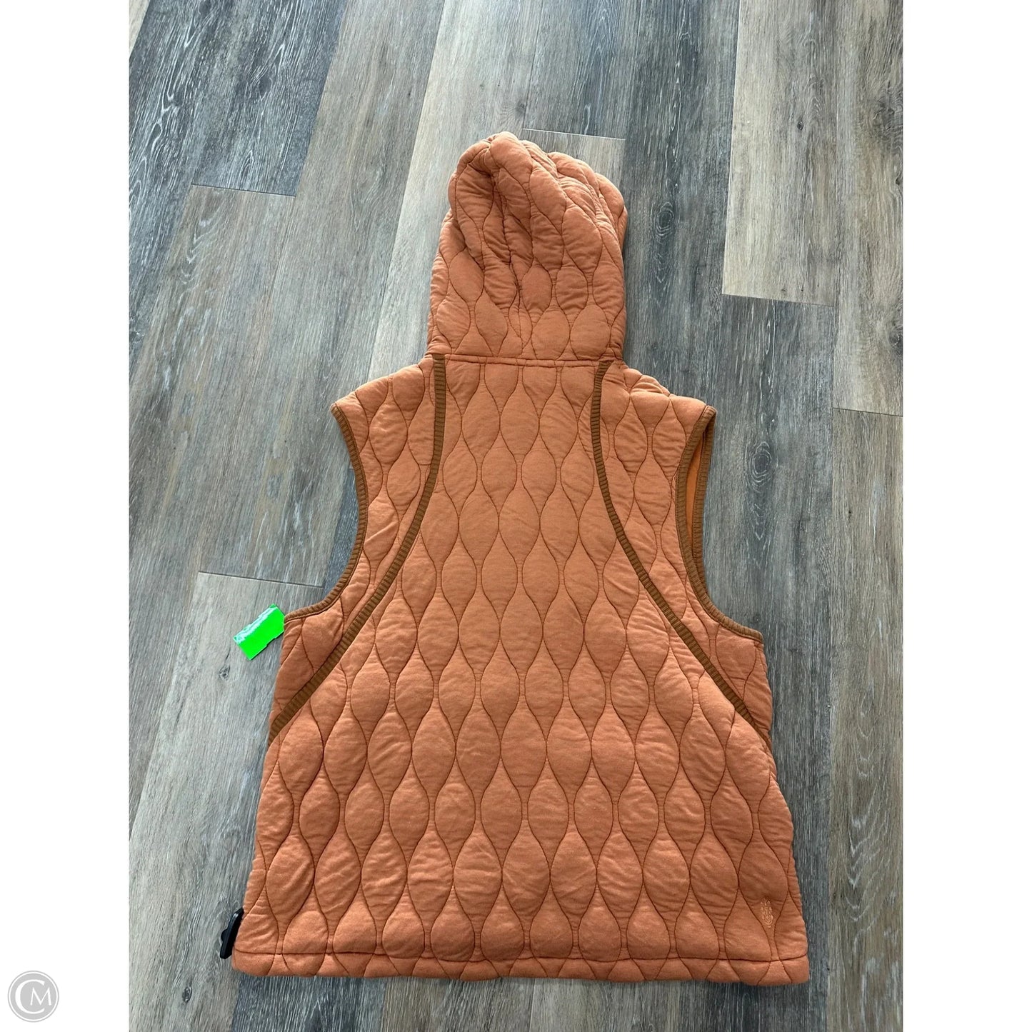 Vest Puffer & Quilted By Free People In Orange, Size: S