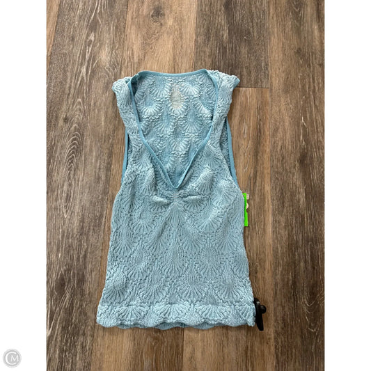 Tank Top By Free People In Blue Size: M/L