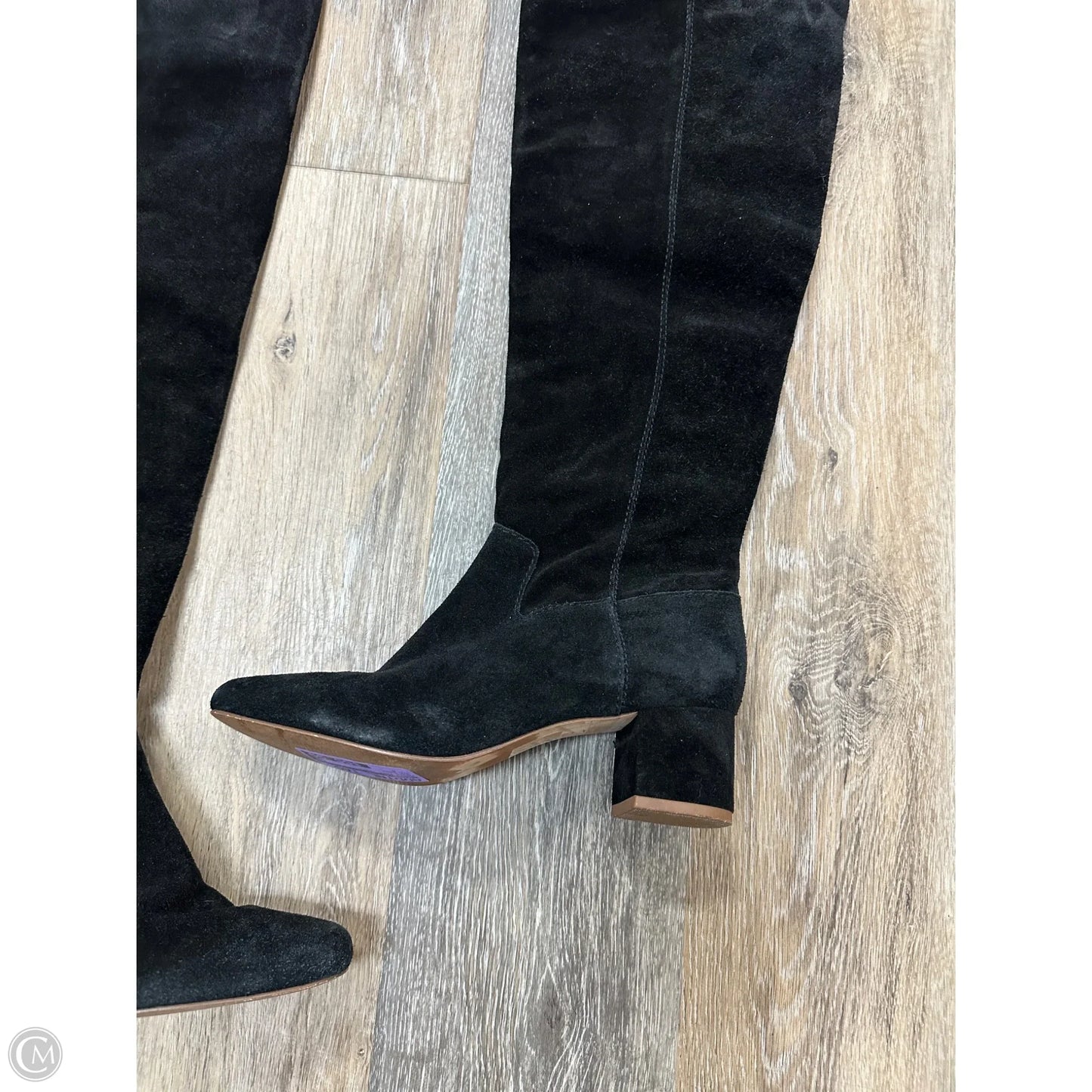 Boots Knee Heels By Madewell In Black, Size: 8
