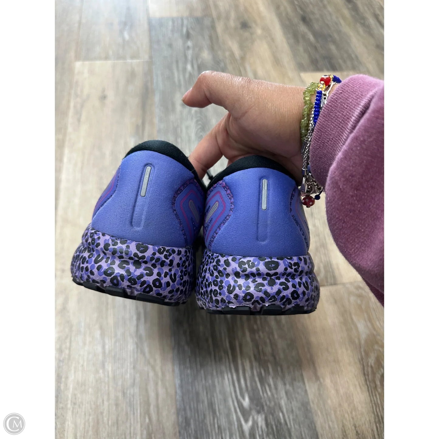 Shoes Athletic By Brooks In Purple, Size: 11.5