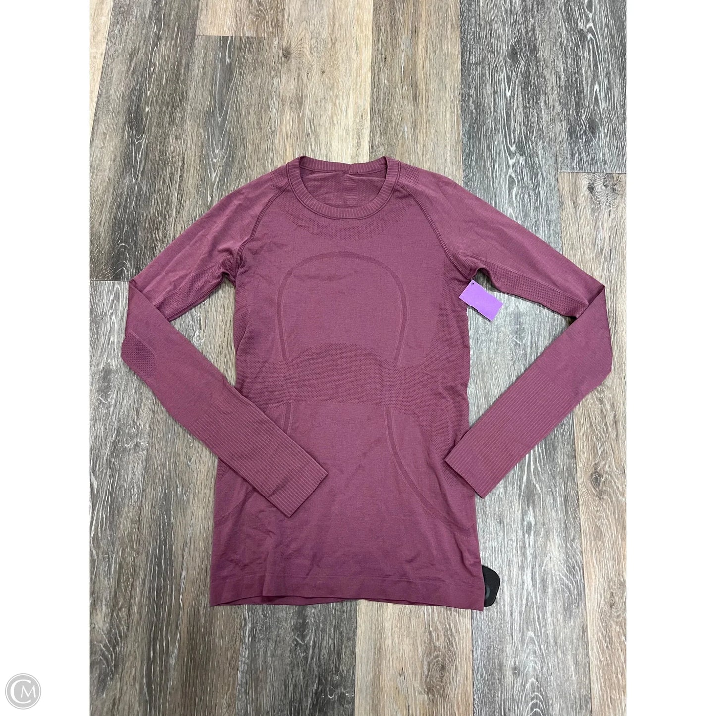 Athletic Top Long Sleeve By Lululemon In Maeve, Size: 6