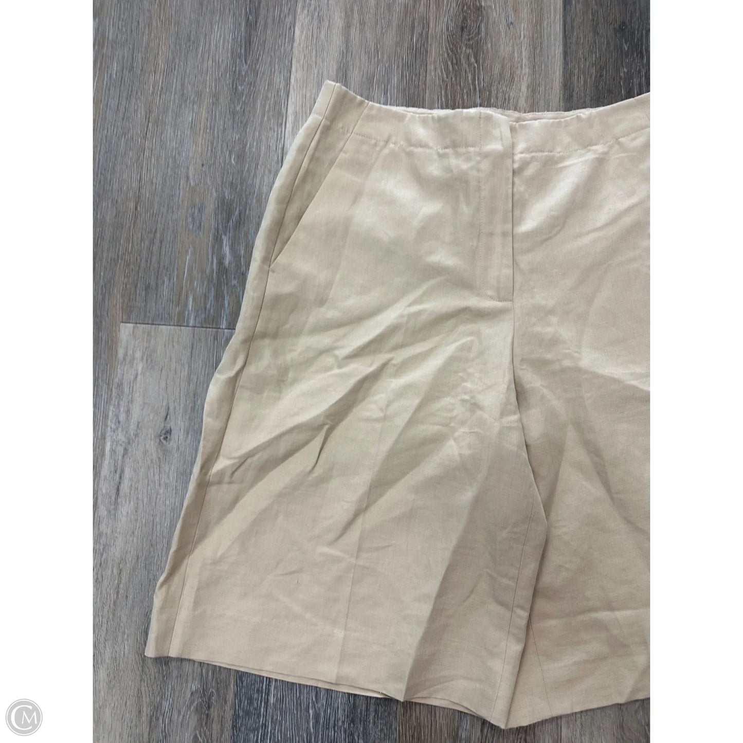 Shorts Designer By Lafayette 148 In Tan, Size: 6