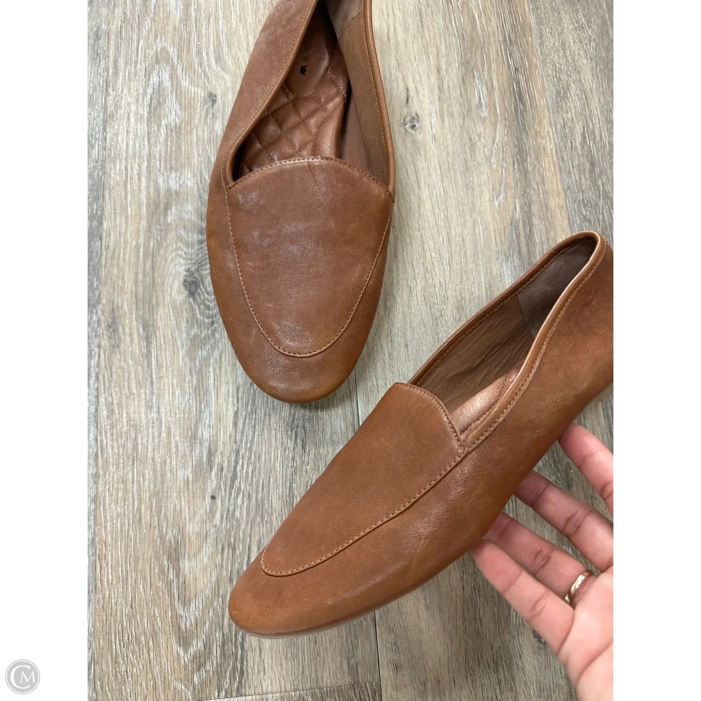 Shoes Flats By Birdies In Tan, Size: 9.5