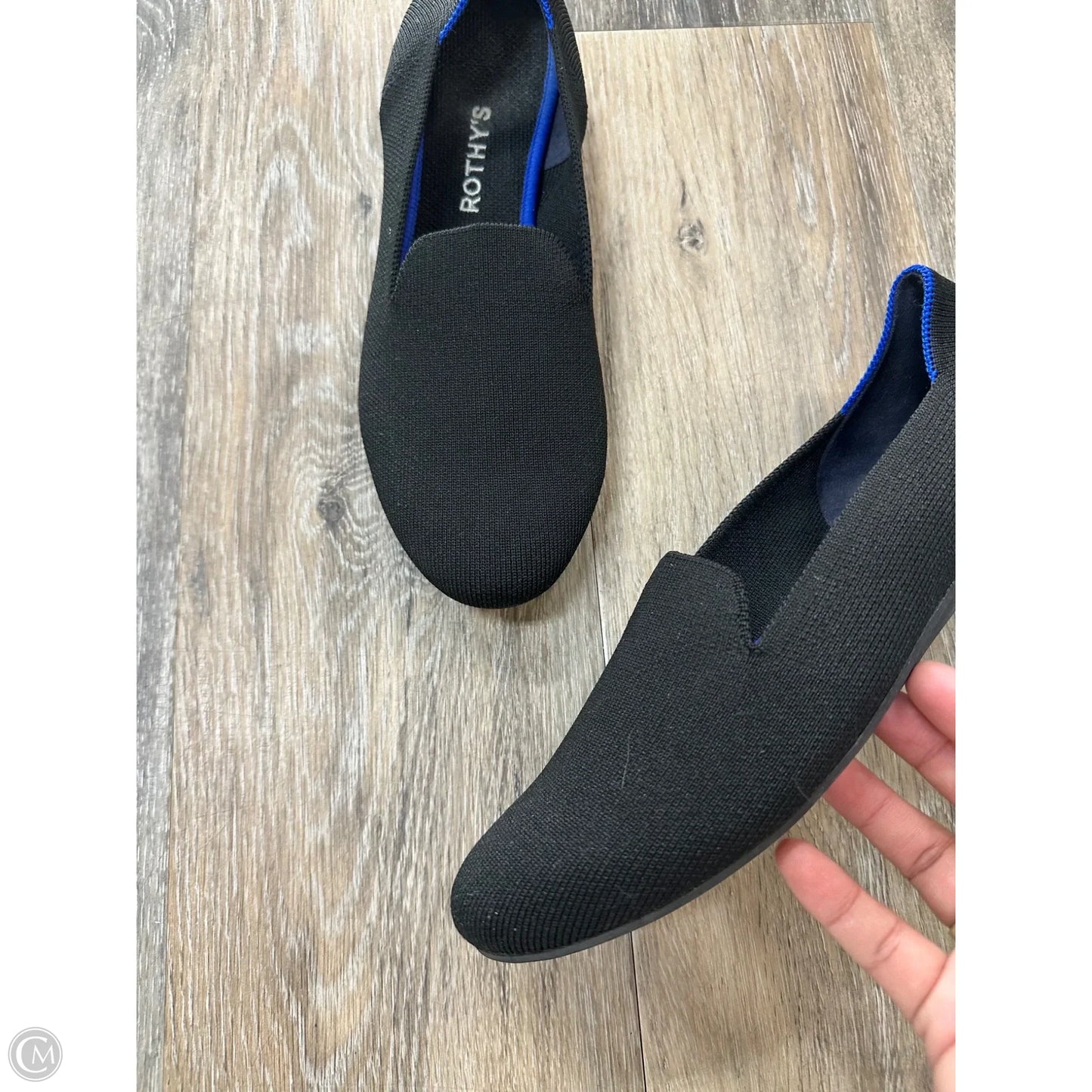 Shoes Flats By Rothys In Black, Size: 9.5