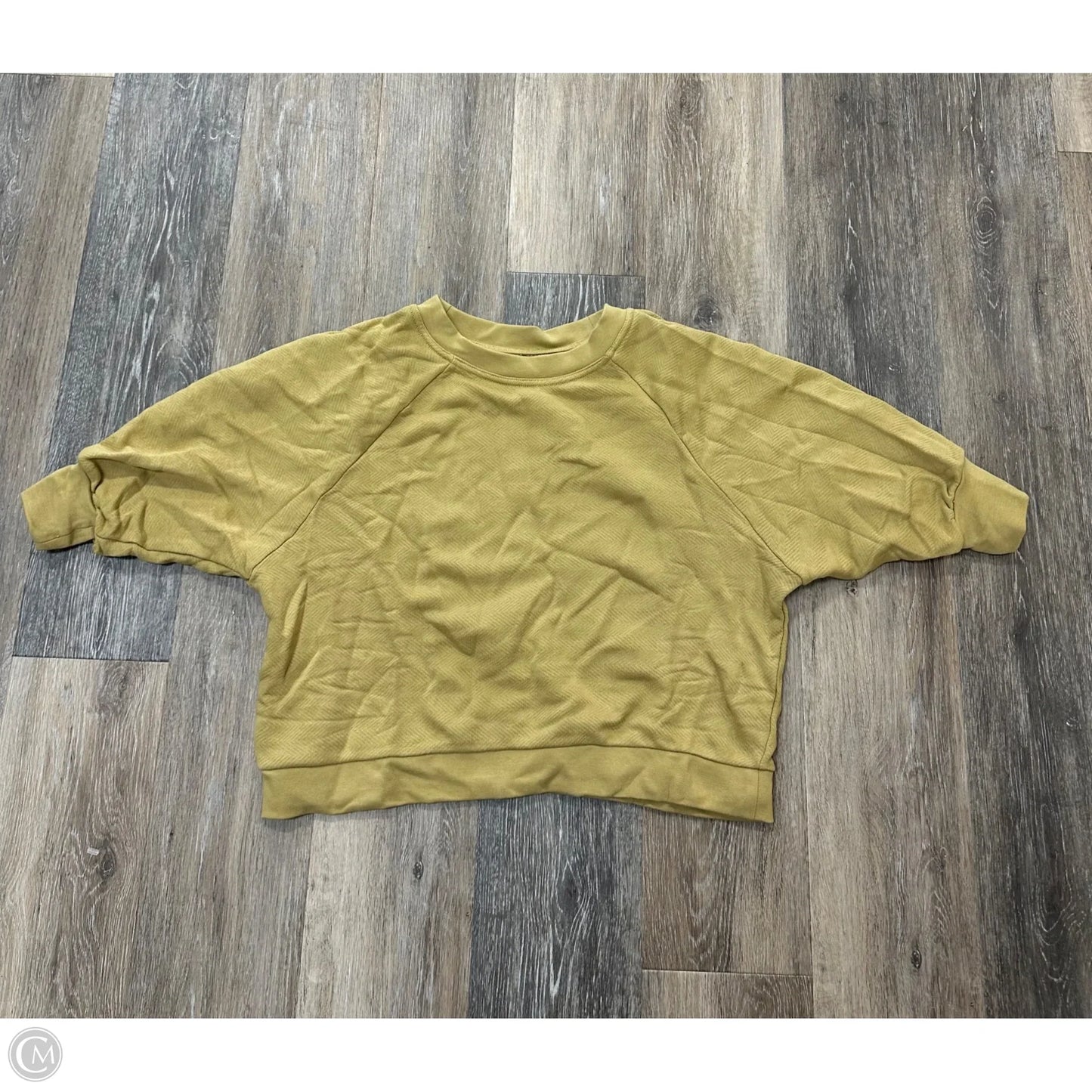 Sweatshirt Crewneck By Free People In Green, Size: L