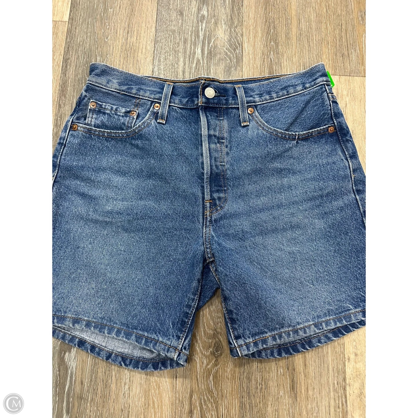Shorts By Levis In Blue Denim, Size: 8