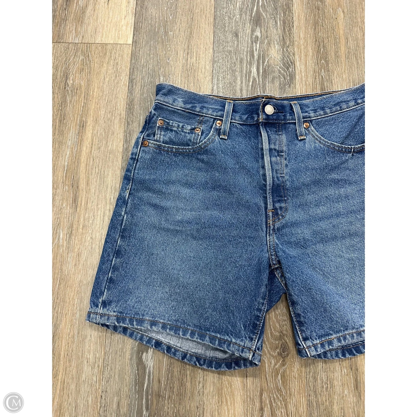 Shorts By Levis In Blue Denim, Size: 8