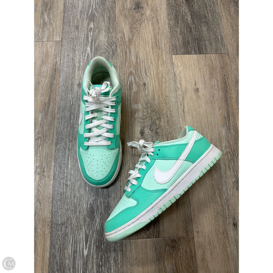 Shoes Athletic By Nike In Green, Size: 8.5