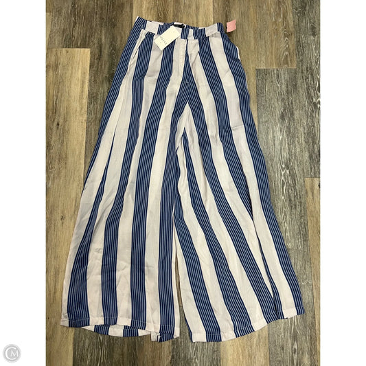 -Pants Wide Leg By Deluc In Striped Pattern, Size: Xs