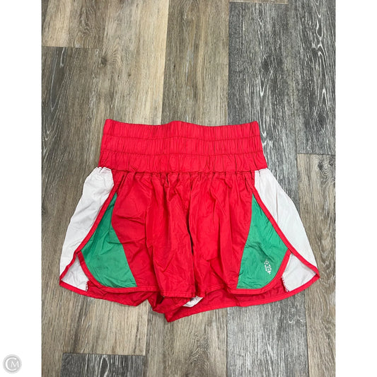Athletic Shorts By Free People In Red, Size: L