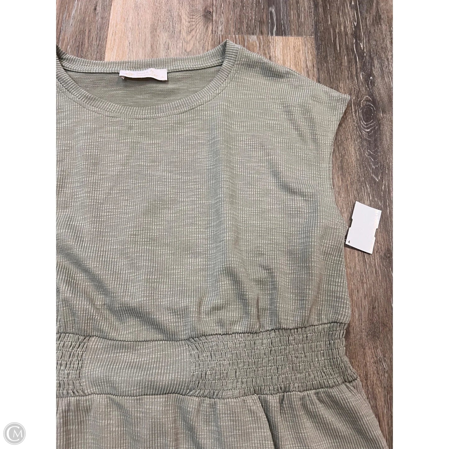 Dress Casual Short By Leela & Lavender In Green, Size: Xl
