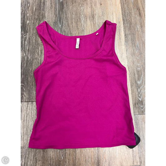 Athletic Tank Top By 7 Diamonds In Pink, Size: M