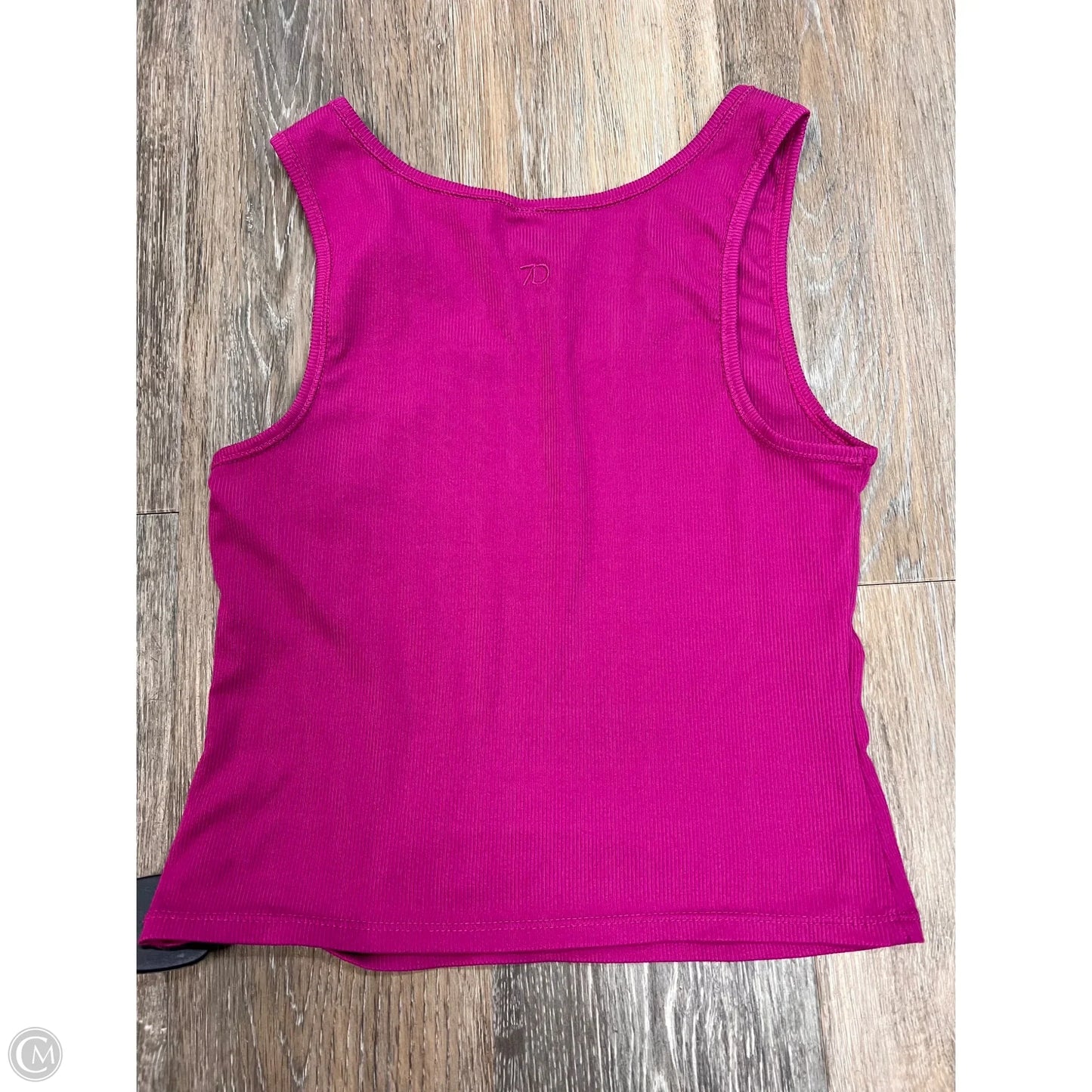 Athletic Tank Top By 7 Diamonds In Pink, Size: M