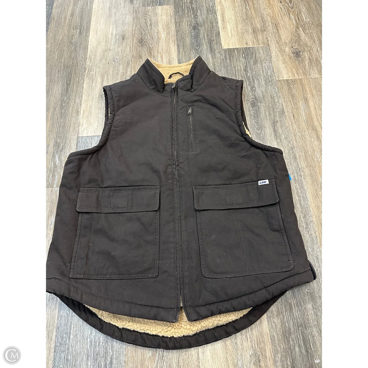Vest Other By Lee In Brown, Size: M