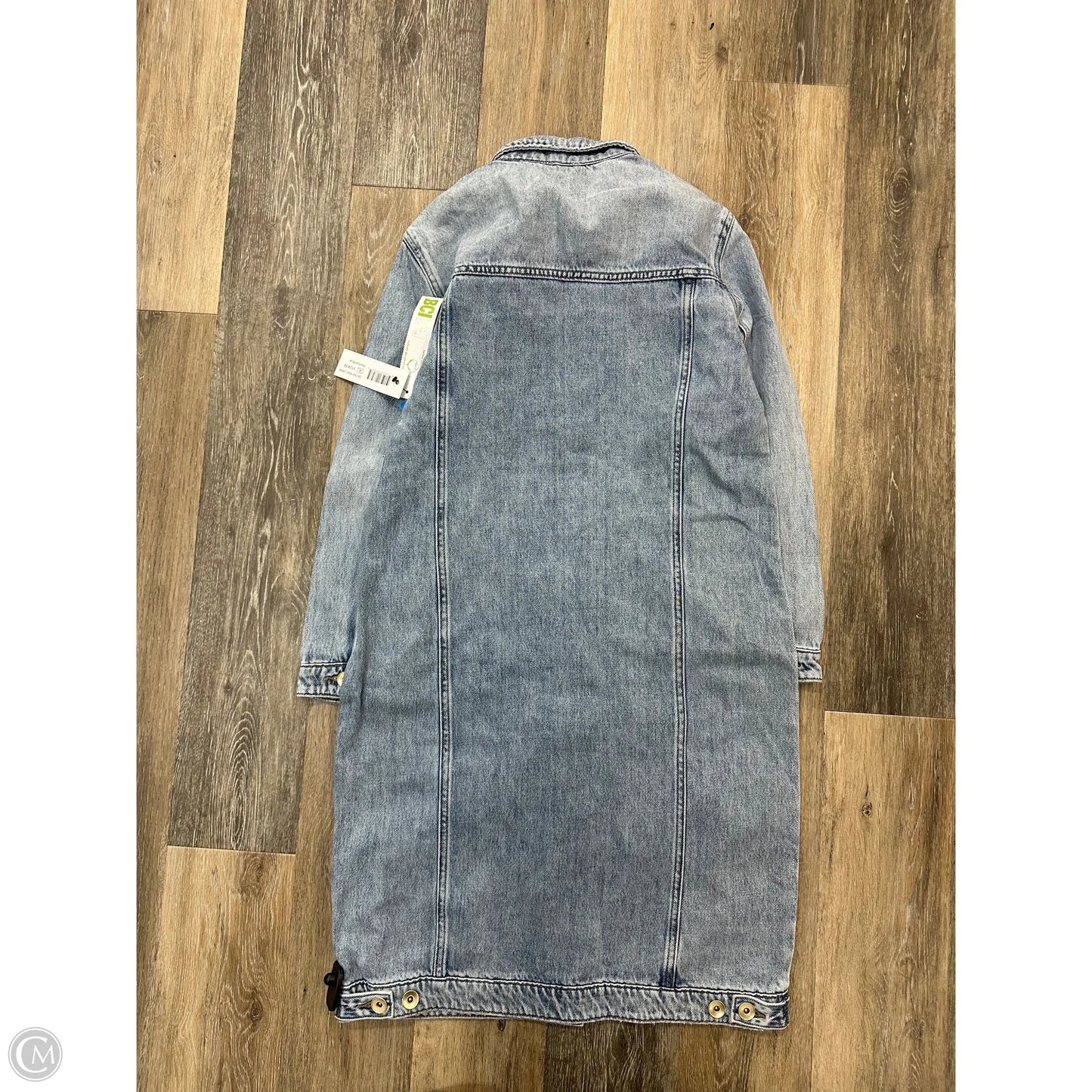 Jacket Denim By Tribal In Blue Denim, Size: M