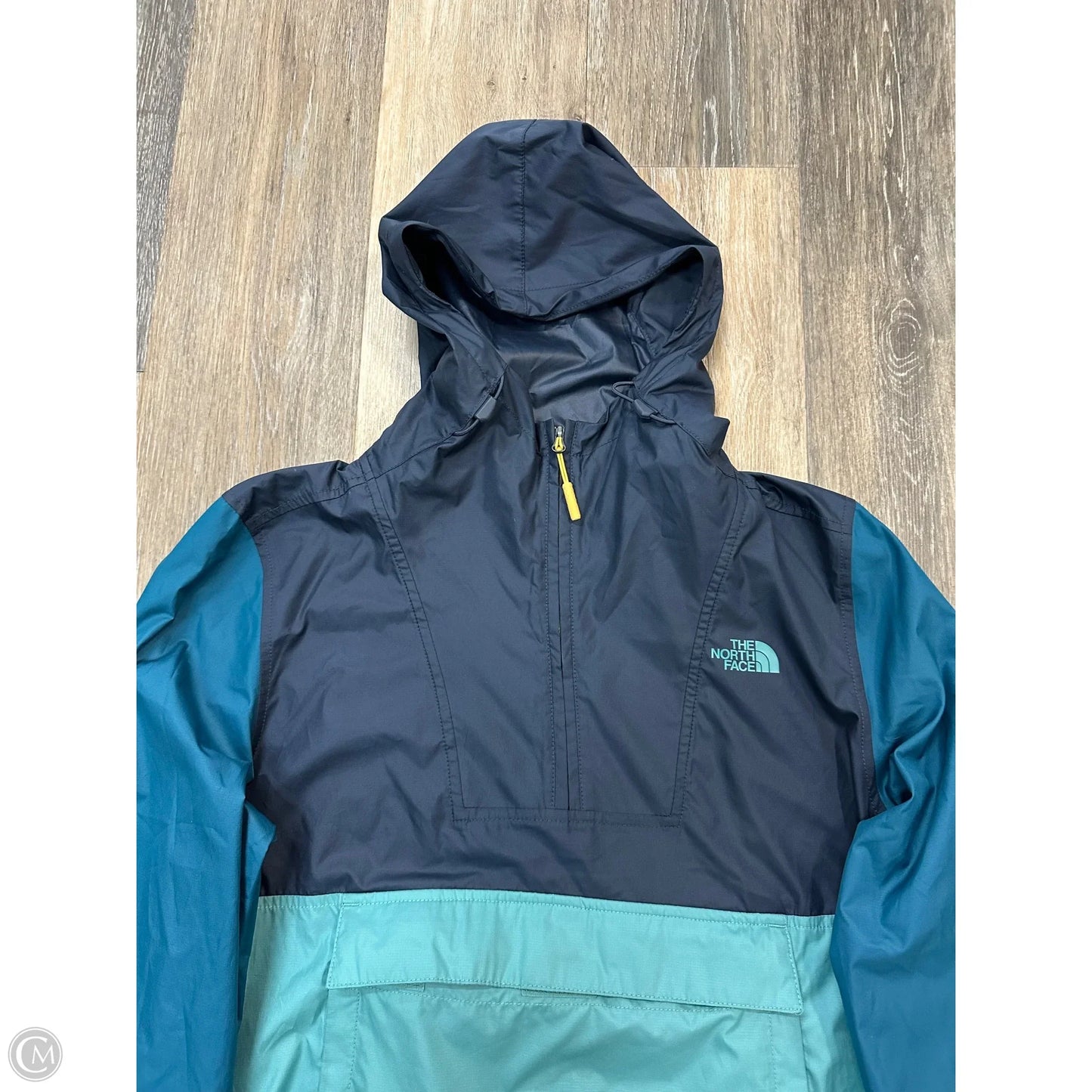Jacket Windbreaker By The North Face In Blue, Size: S