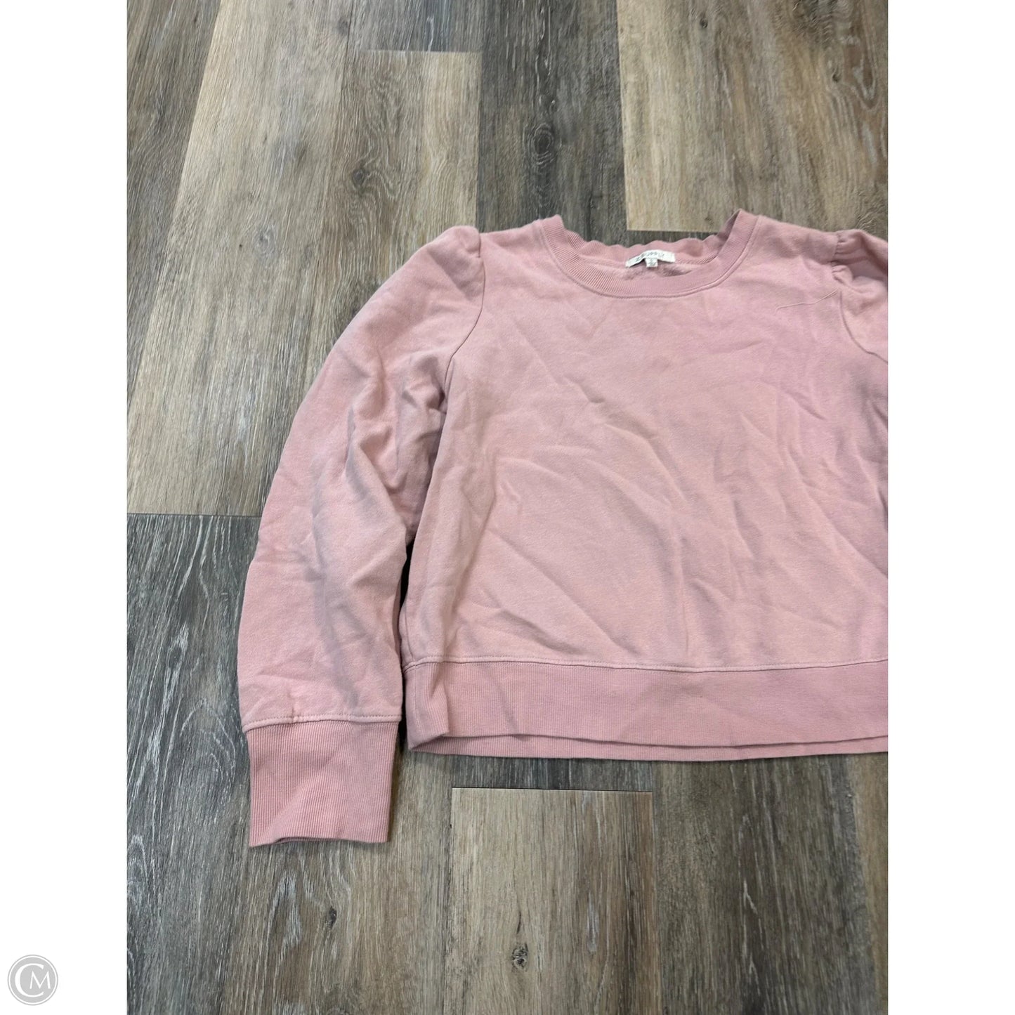 Top Long Sleeve By Z Supply In Pink, Size: S