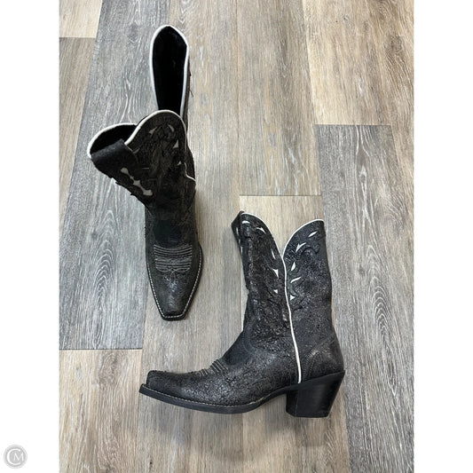 Boots Western By Ariat In Black, Size: 7.5