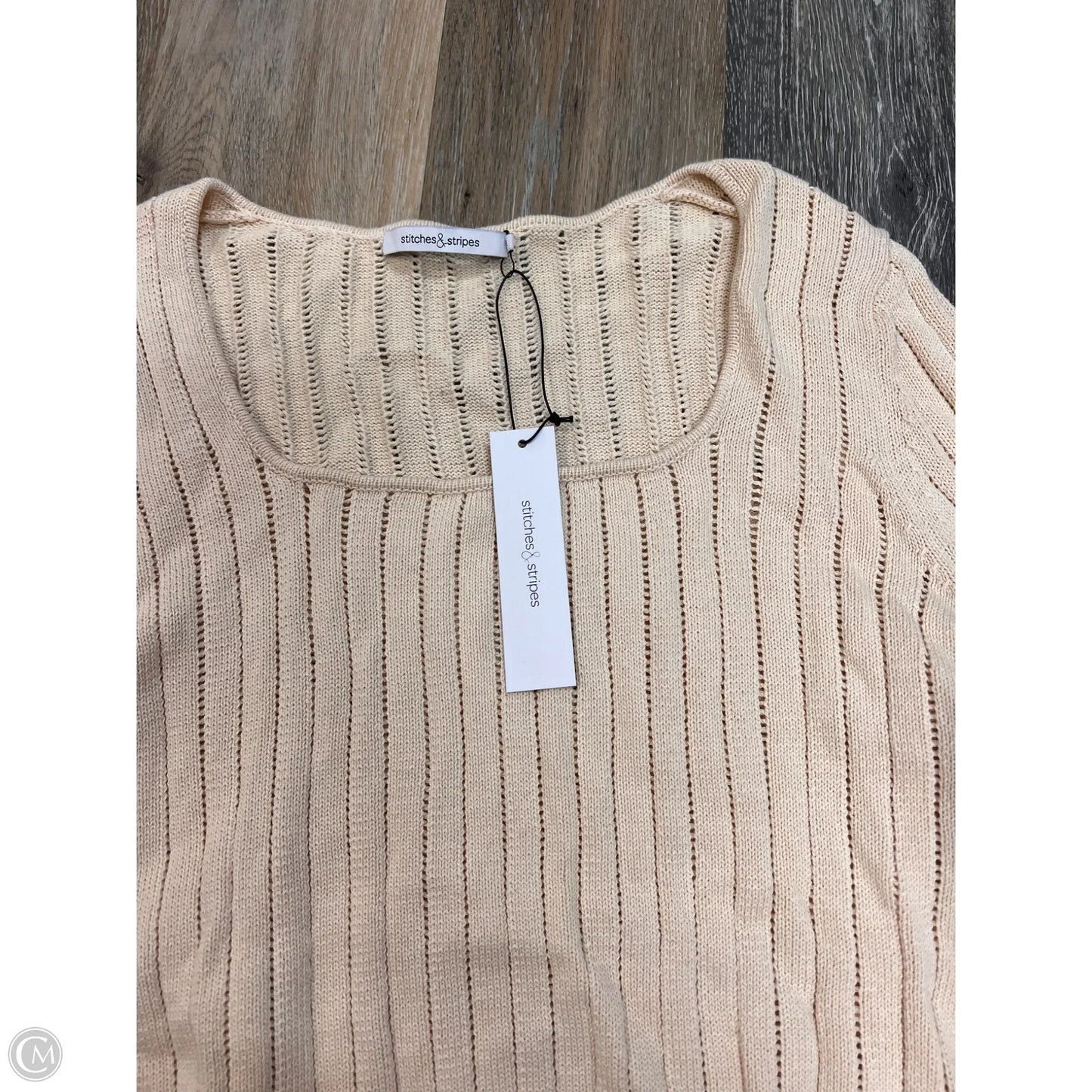Sweater By Stitches & Stripes In Cream, Size: M