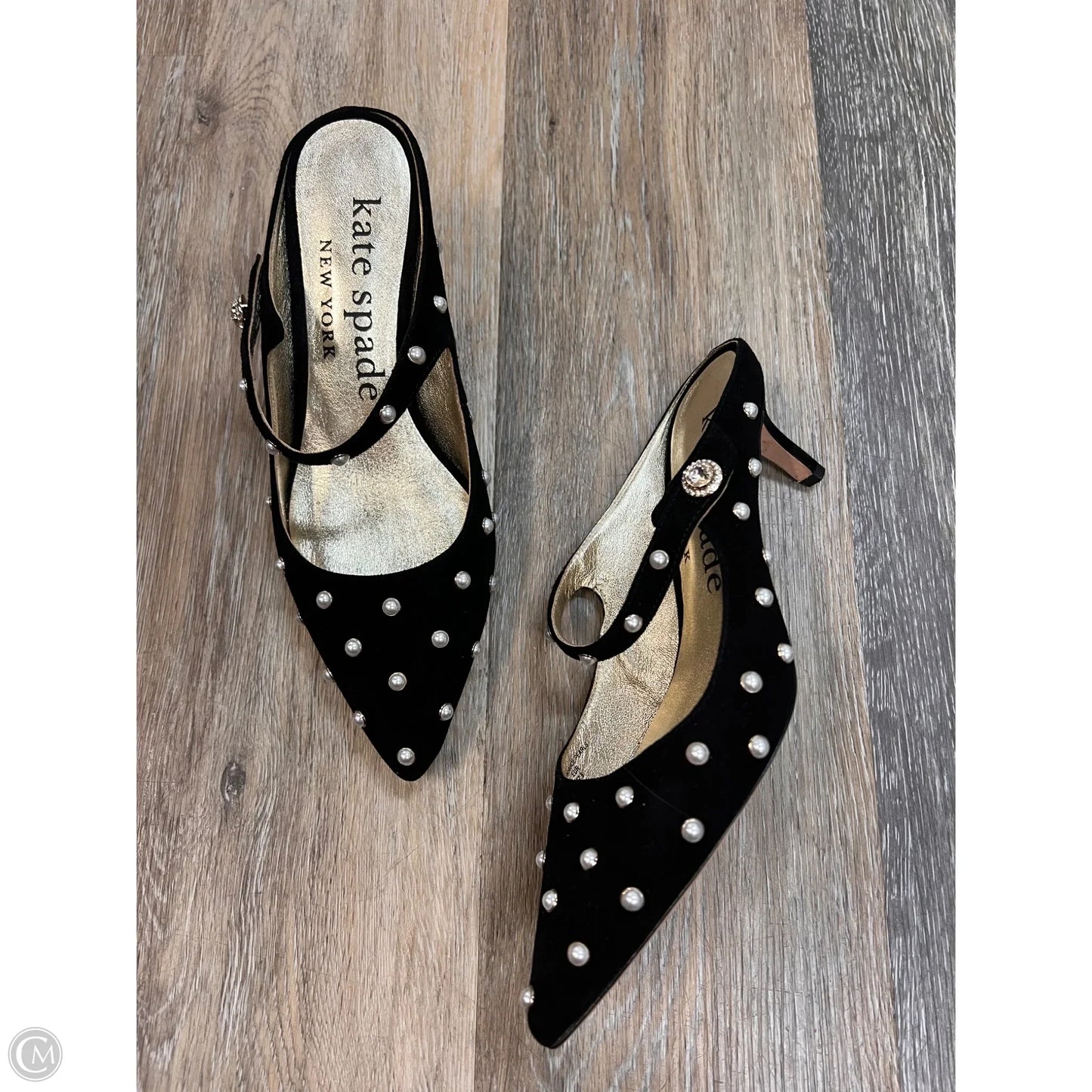 Shoes Designer By Kate Spade In Black, Size: 7