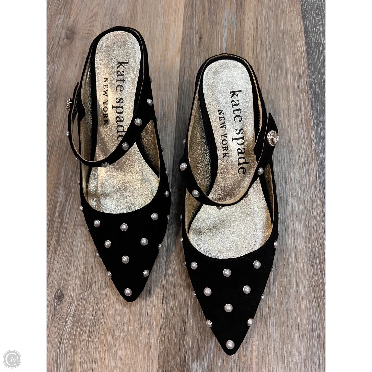 Shoes Designer By Kate Spade In Black, Size: 7