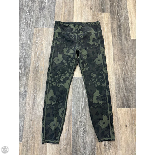 Athletic Leggings By Vuori In Camouflage Print, Size: L