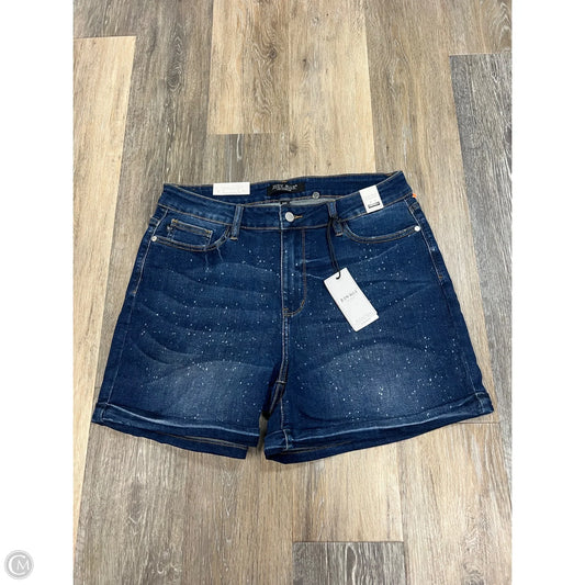 Shorts By Judy Blue In Blue Denim, Size: 1x