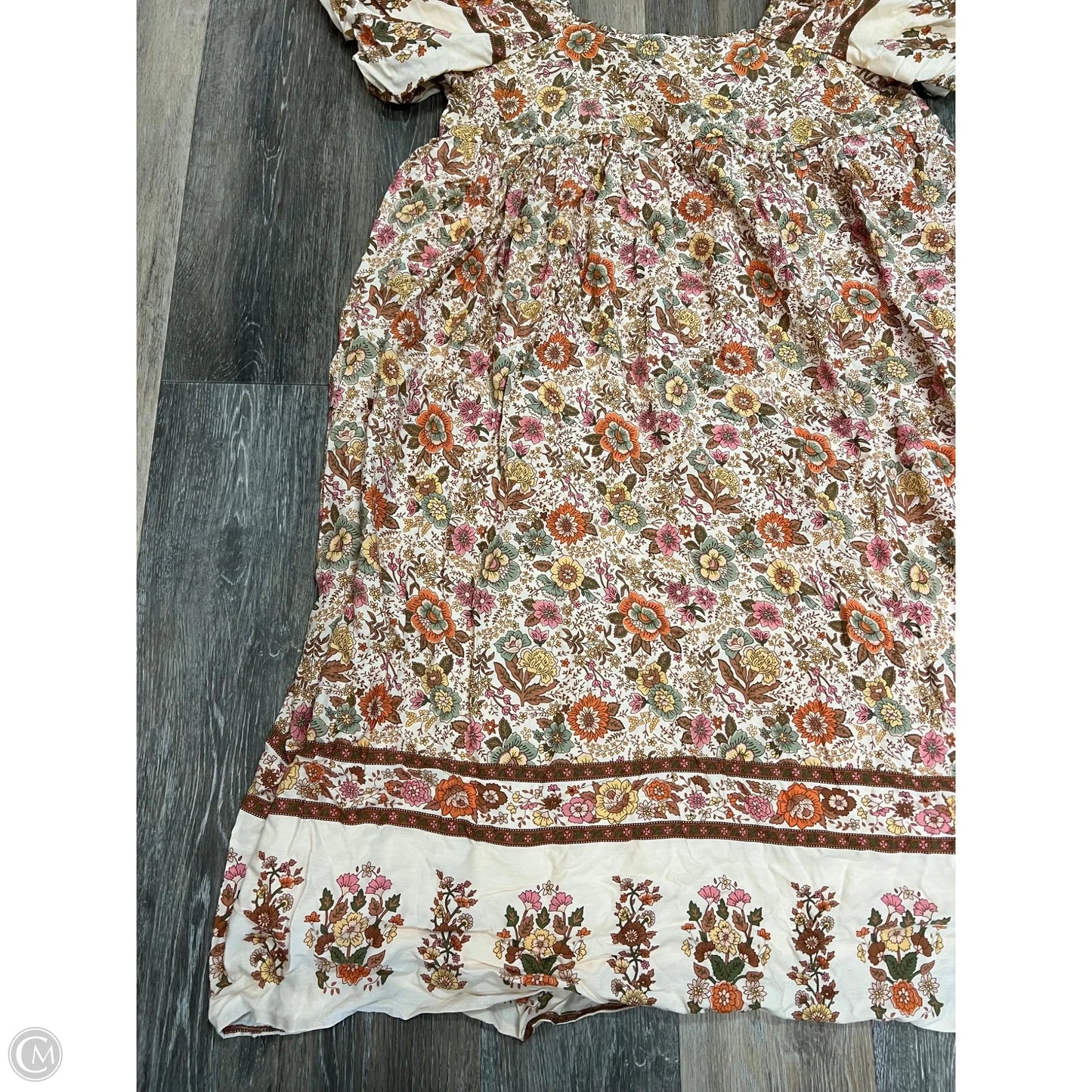 Dress Casual Maxi By Baevely In Floral Print, Size: Xl