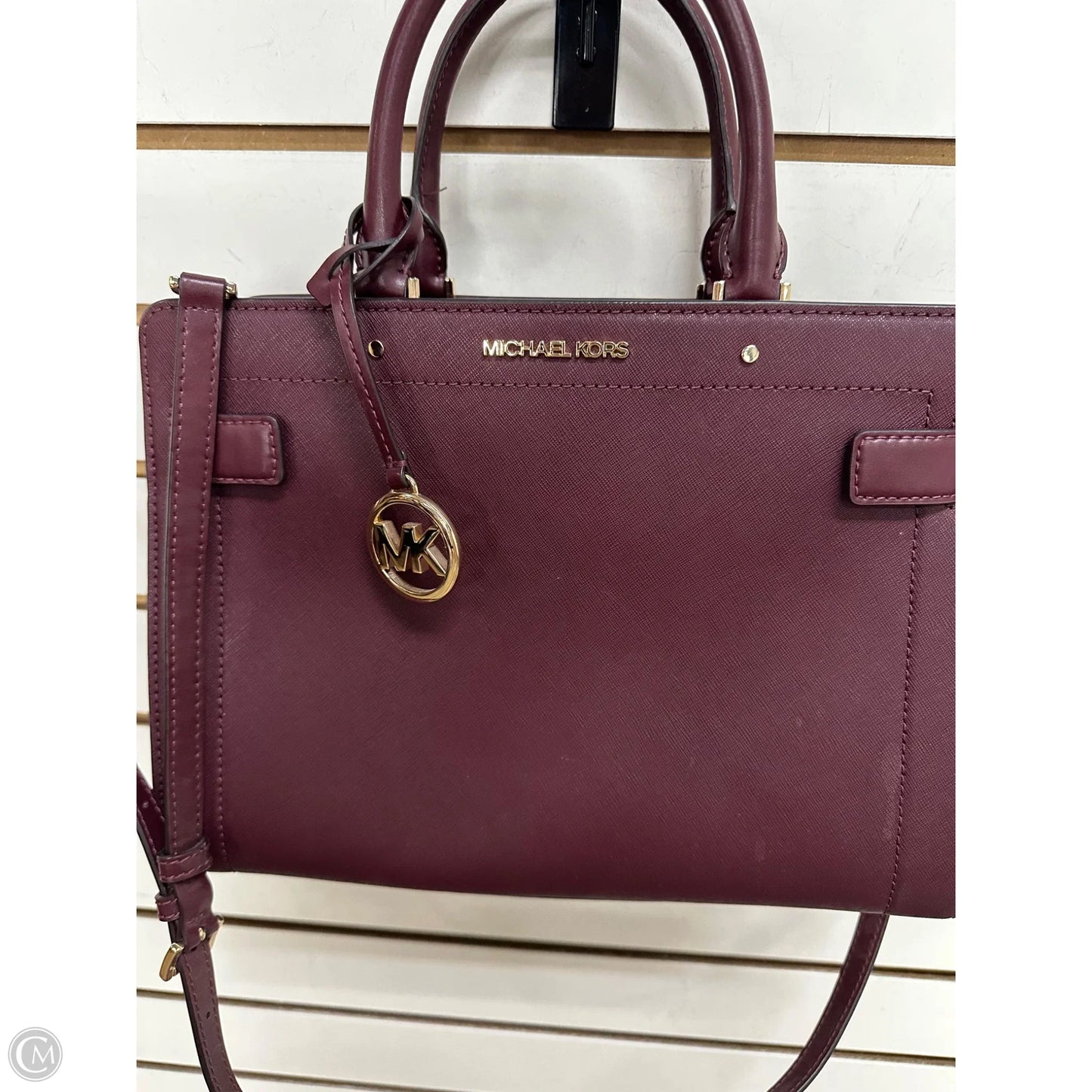 -Handbag Designer By Michael Kors, Size: Medium