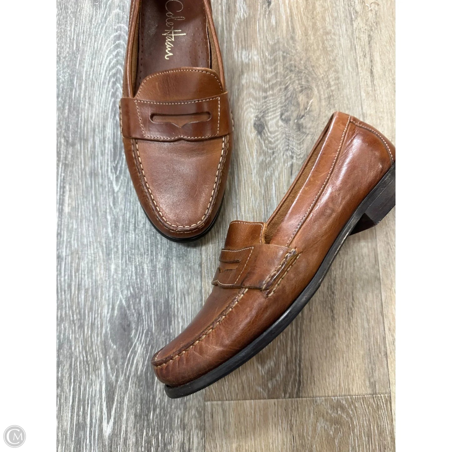 Shoes Heels Block By Cole-haan In Brown, Size: 7