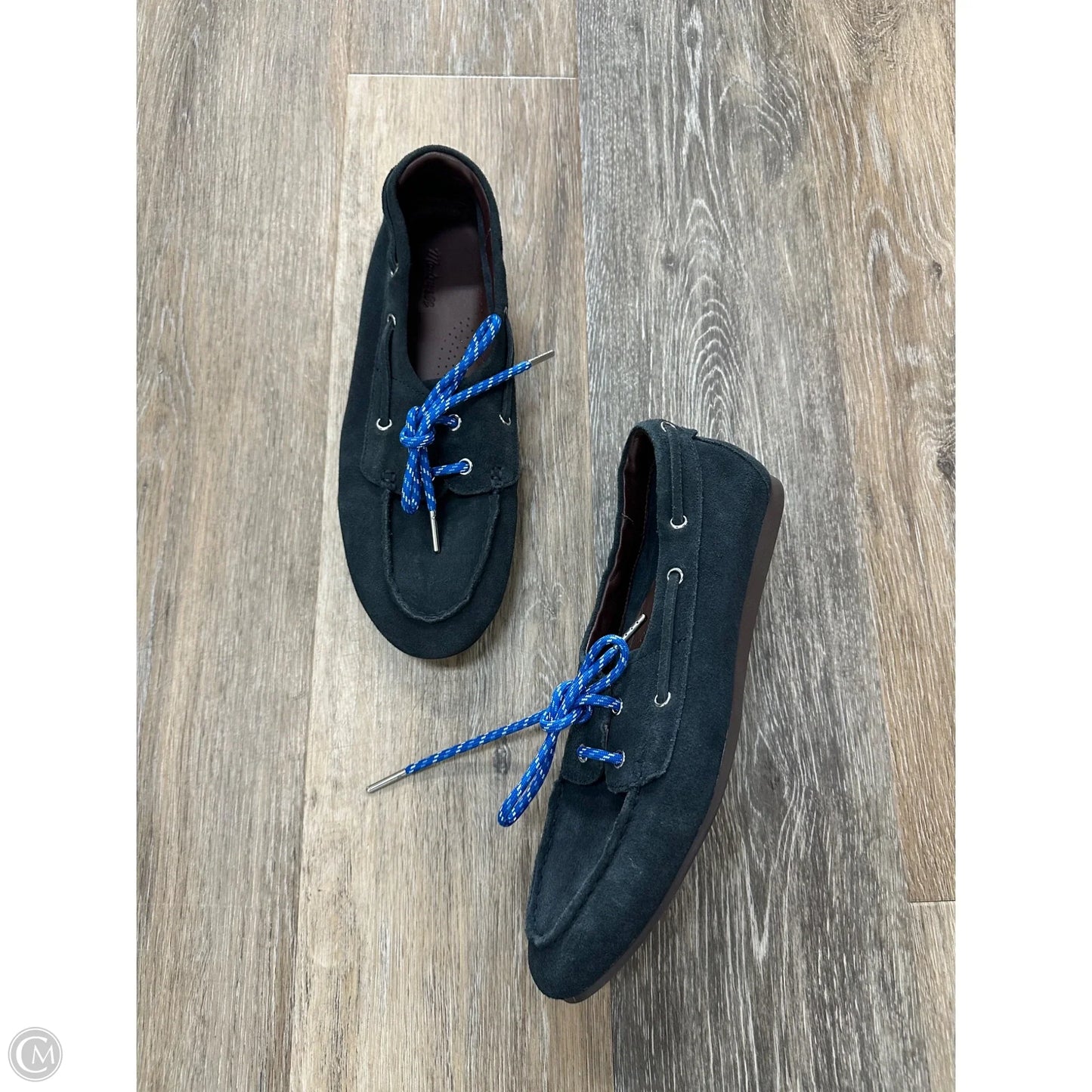 Shoes Flats By Madewell In Blue, Size: 9.5