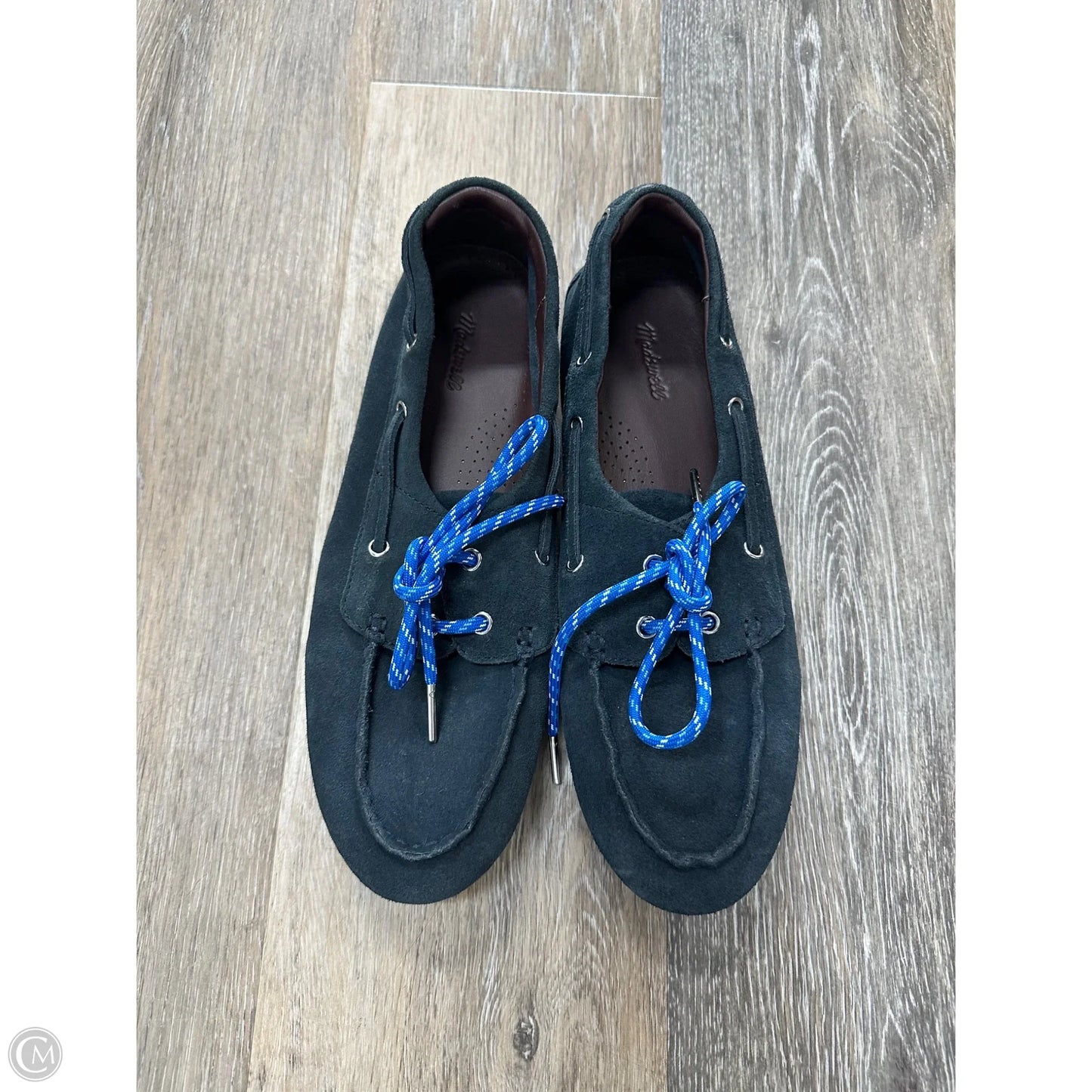 Shoes Flats By Madewell In Blue, Size: 9.5