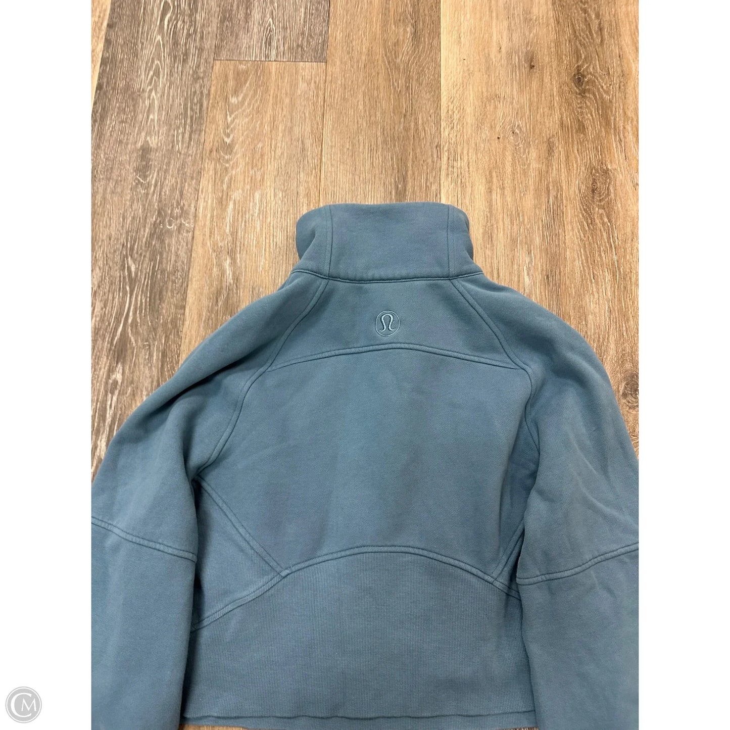 Athletic Sweatshirt Collar By Lululemon In Blue, Size: Xs