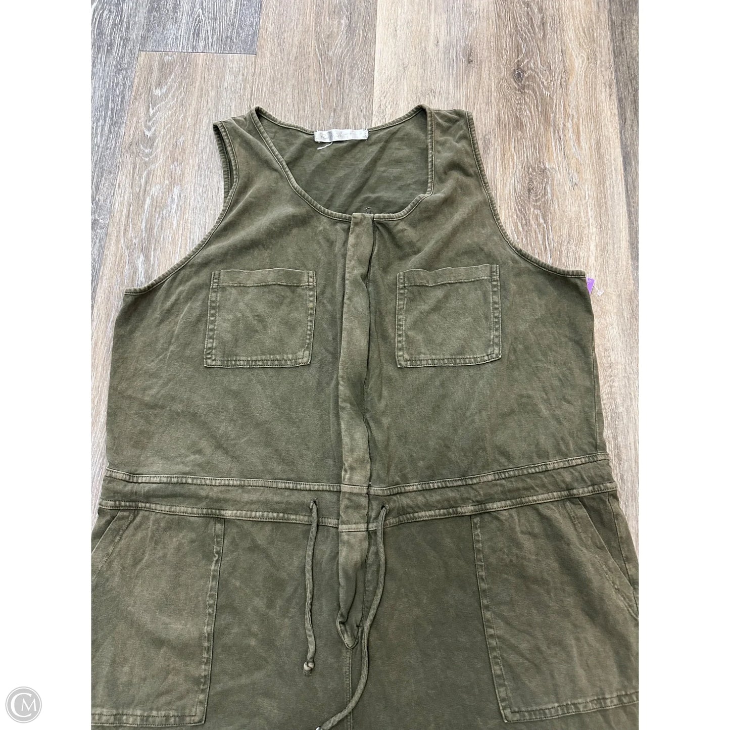 Romper By Rae Mode In Green, Size: Xl