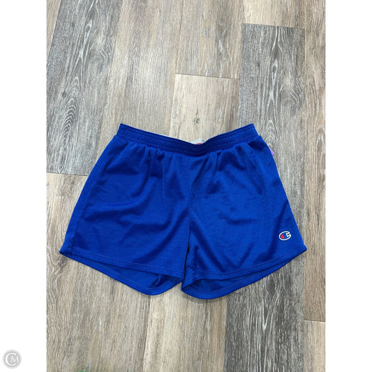 Athletic Shorts By Champion In Blue, Size: Xs