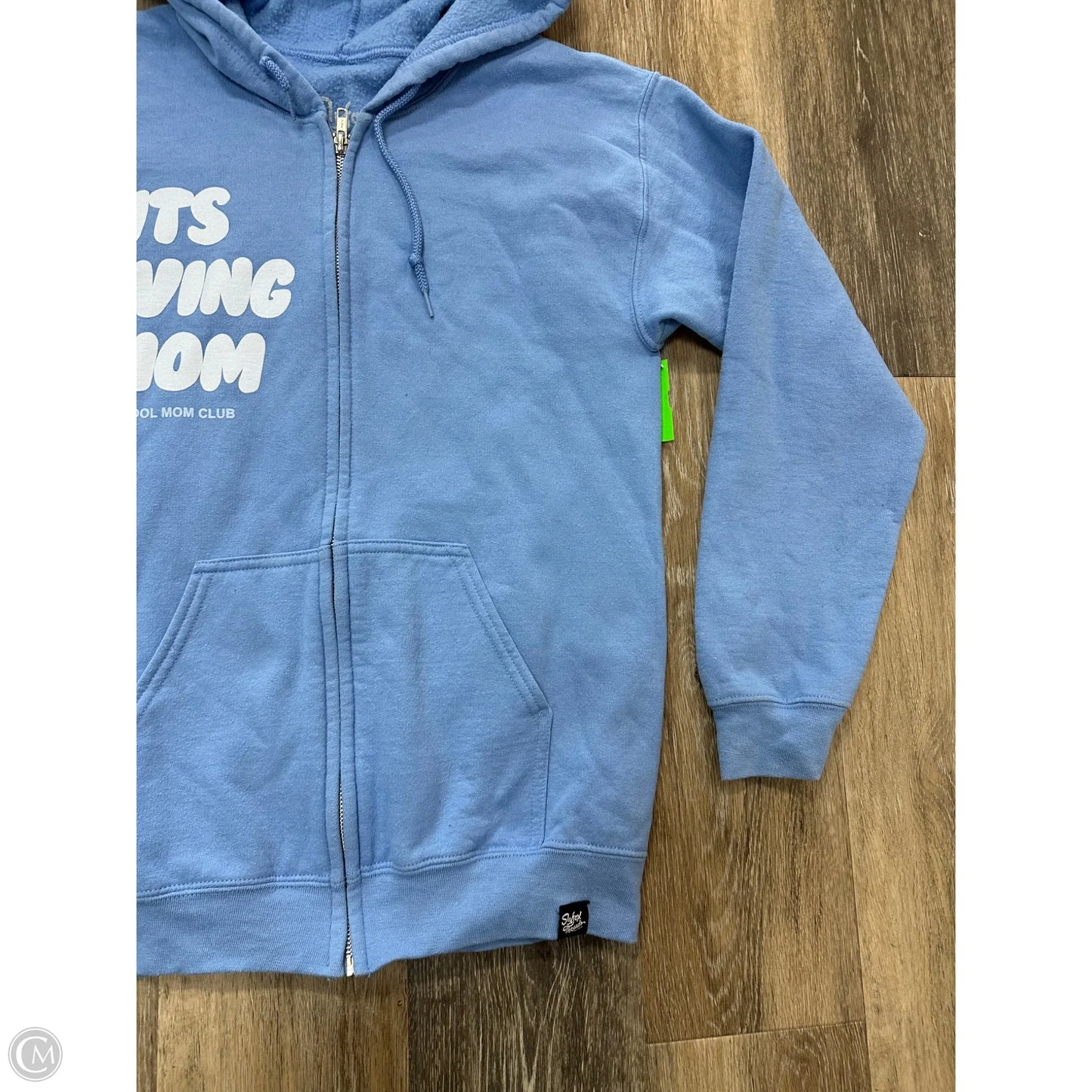 Sweatshirt Hoodie By Slyfox Threads In Blue, Size: S