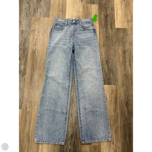 Jeans Straight By Denim Forum In Blue Denim, Size: 0