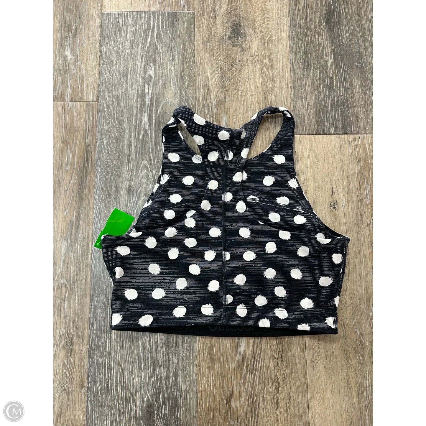 Athletic Bra By Outdoor Voices In Polkadot Pattern, Size: S