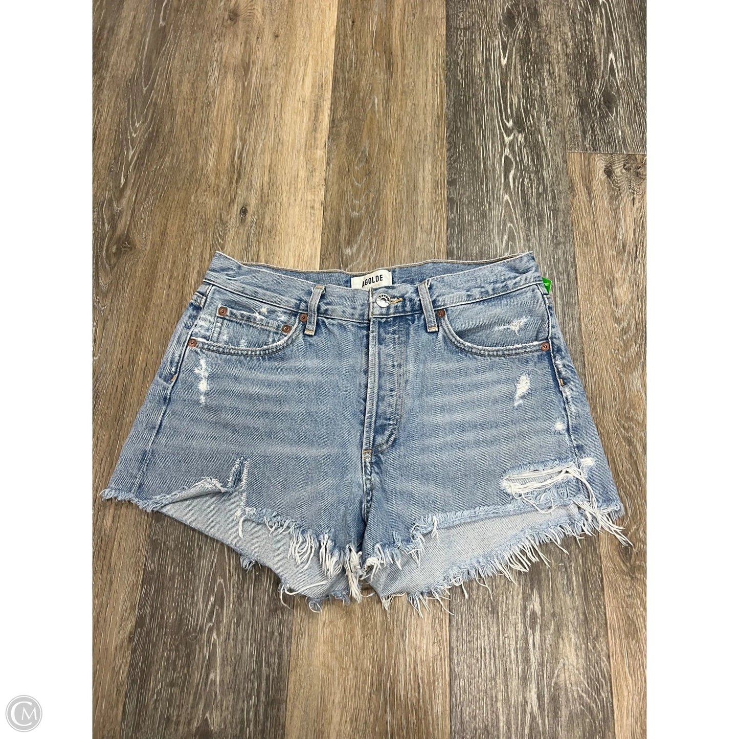 Shorts By Agolde In Blue Denim, Size: 4