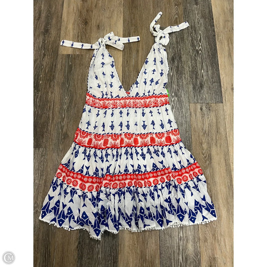 Dress Casual Short By Farm Rio In White, Size: S