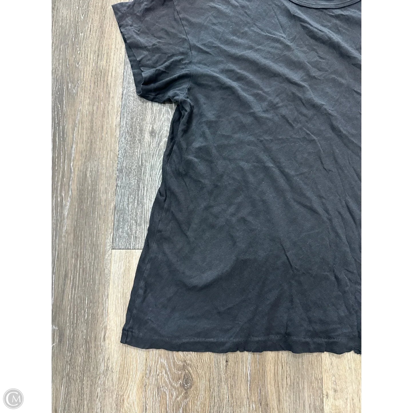 Top Short Sleeve By The Great. In Grey, Size: M