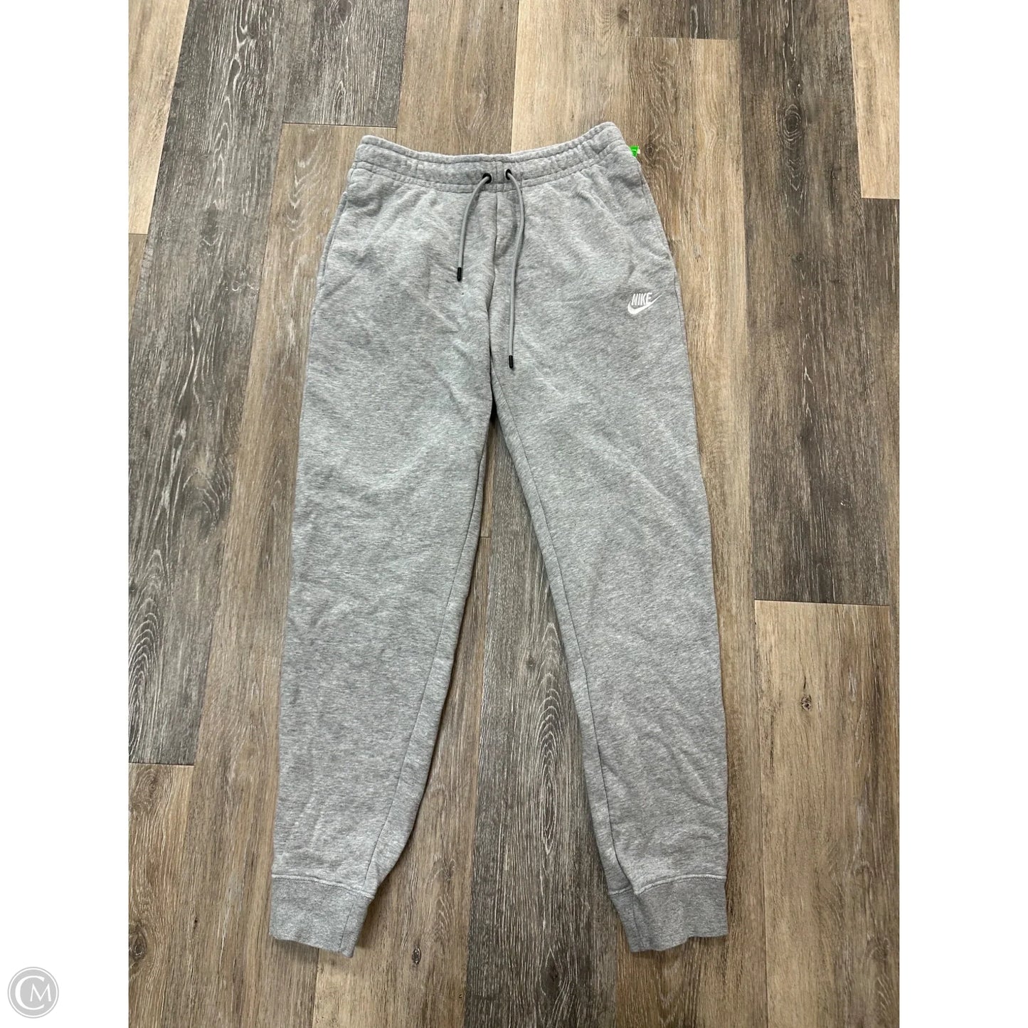 Athletic Pants By Nike Apparel In Grey, Size: S