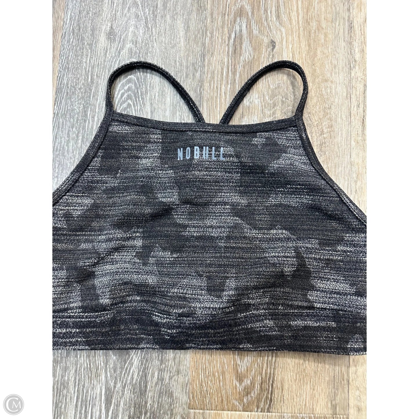 Athletic Bra By No Bull In Grey, Size: M