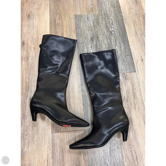Boots Ankle Heels By Inc In Black, Size: 8.5