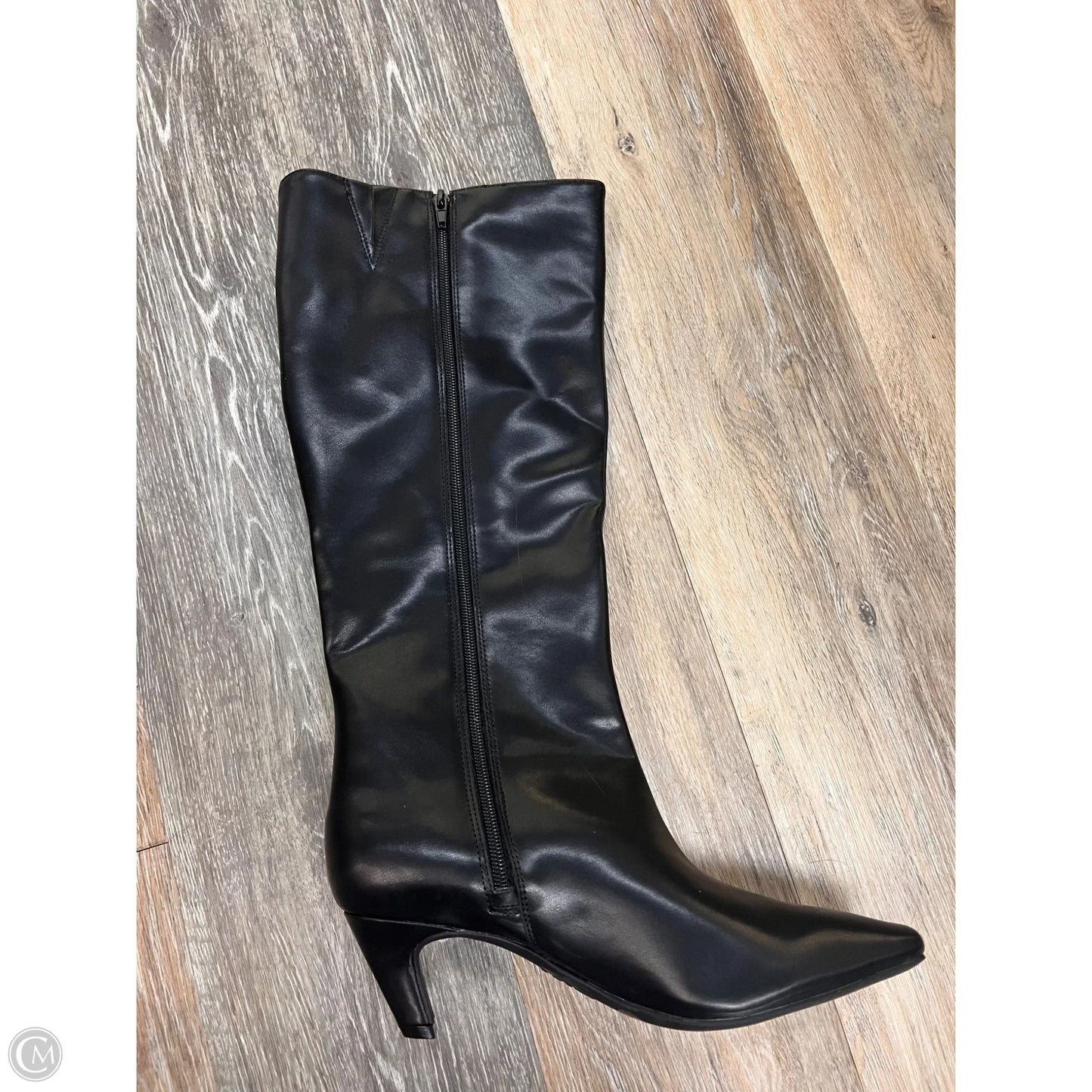 Boots Ankle Heels By Inc In Black, Size: 8.5