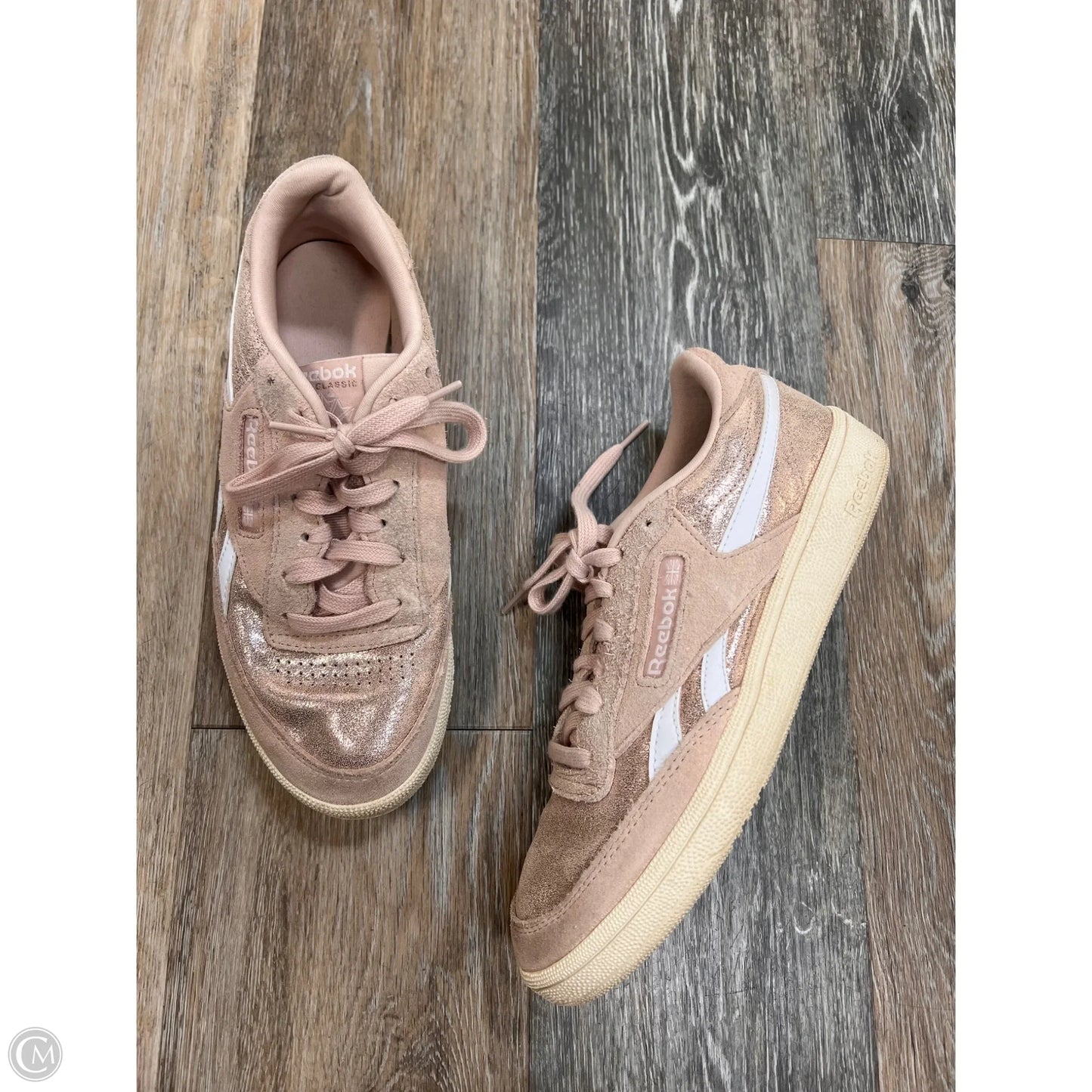 Shoes Sneakers By Reebok In Pink, Size: 8.5